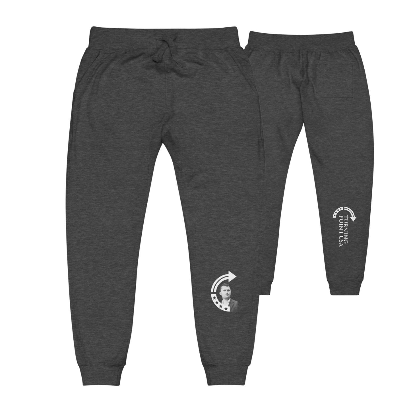 Unisex Sweatpants - Charlie Kirk TPUSA Logo