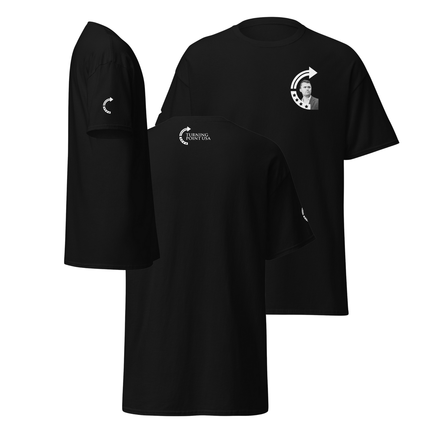 T-Shirt - Charlie Kirk TPUSA Logo