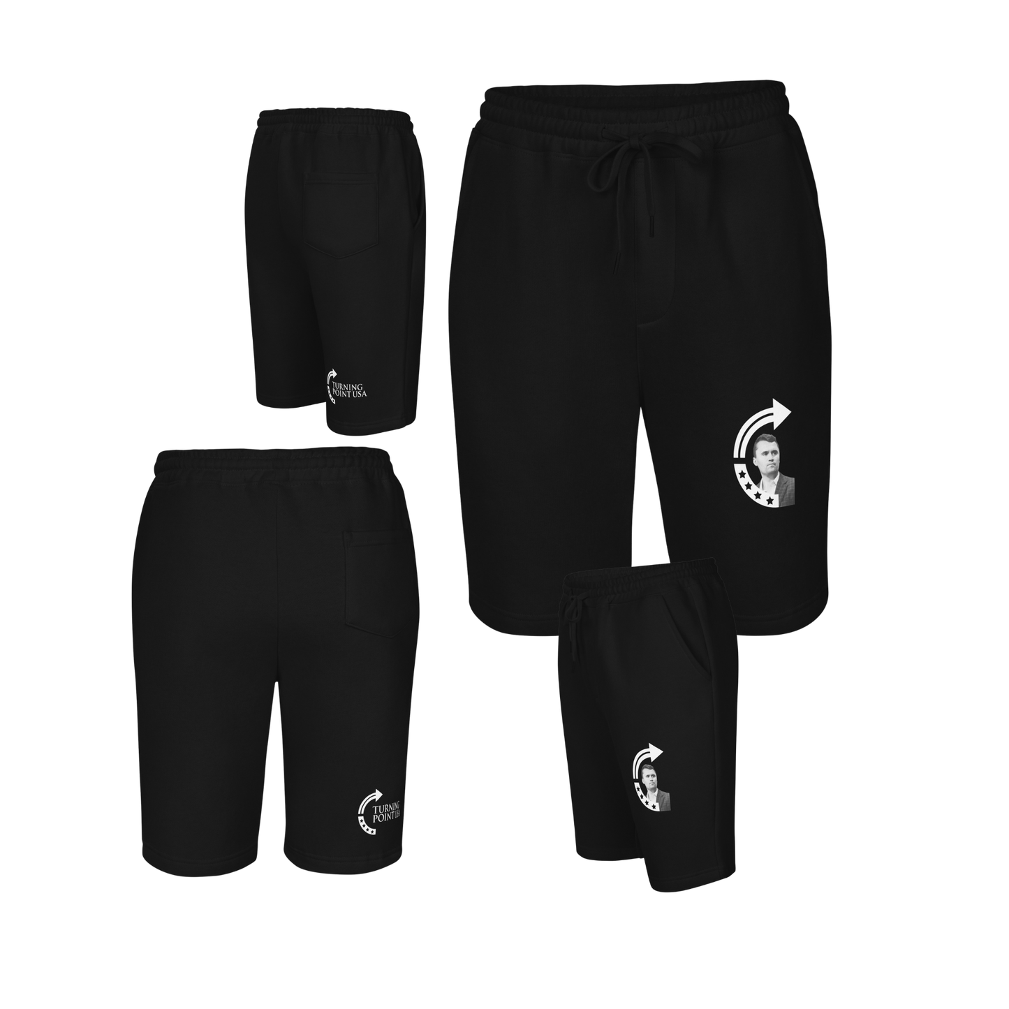 Unisex Shorts - Charlie Kirk TPUSA Logo