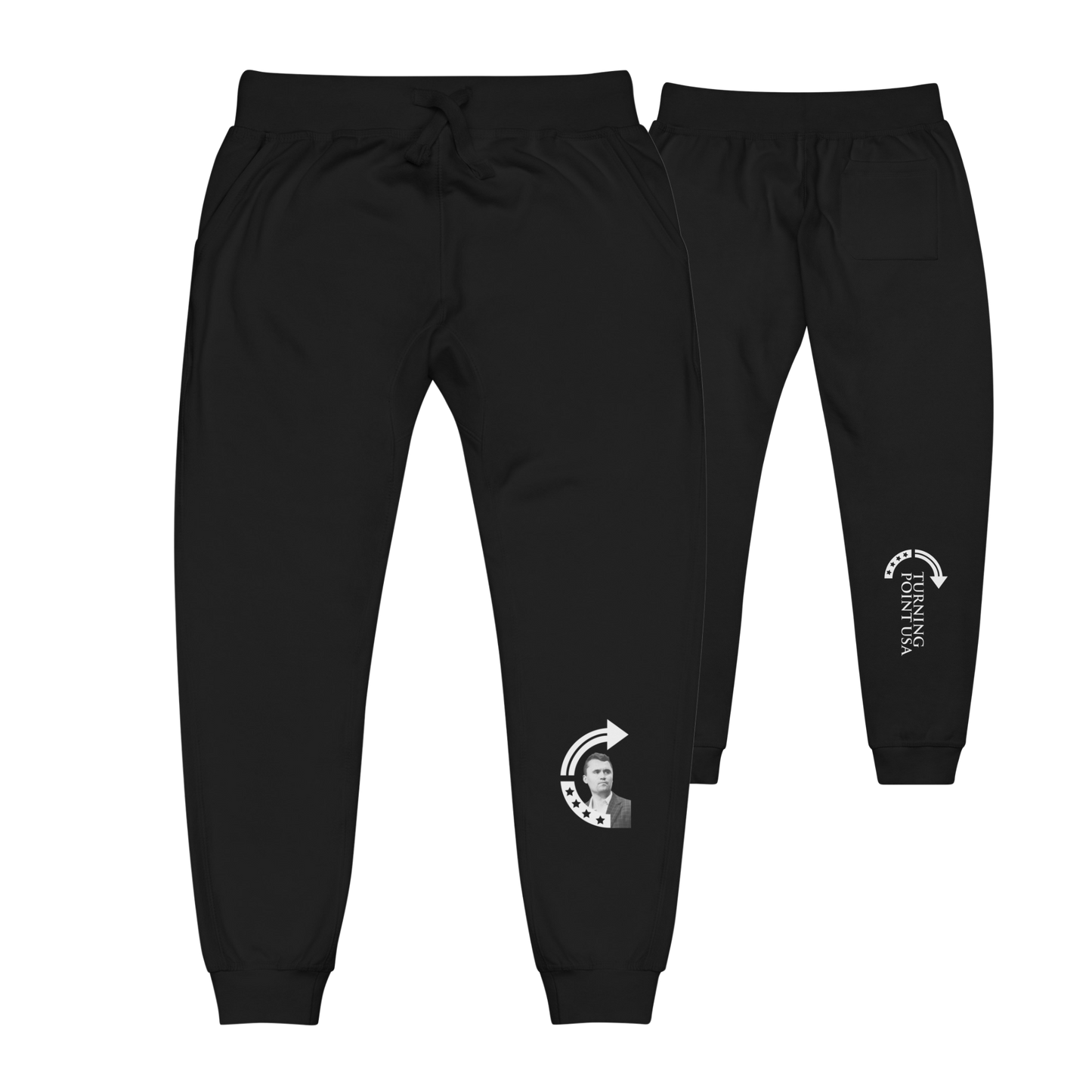 Unisex Sweatpants - Charlie Kirk TPUSA Logo