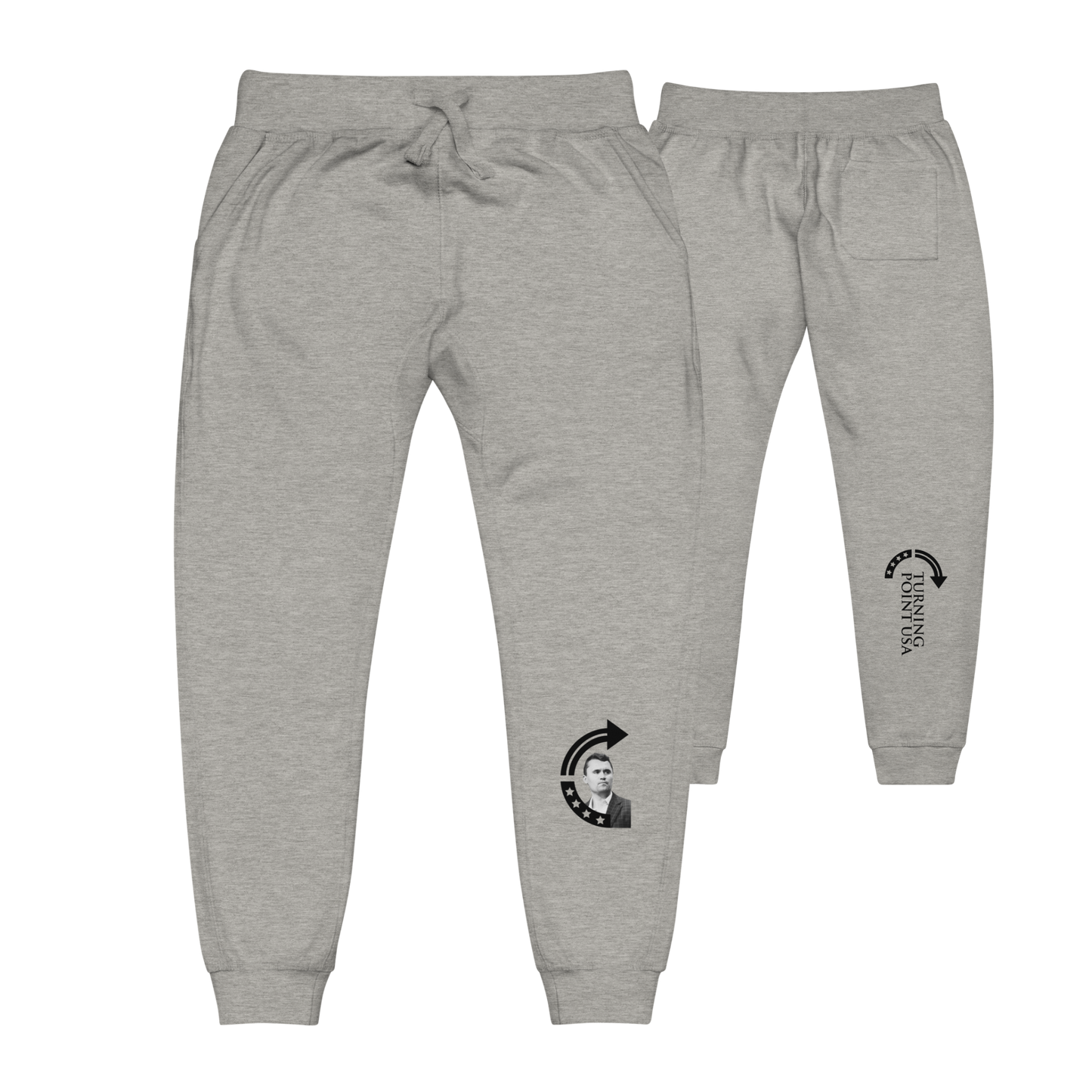 Unisex Sweatpants - Charlie Kirk TPUSA Logo