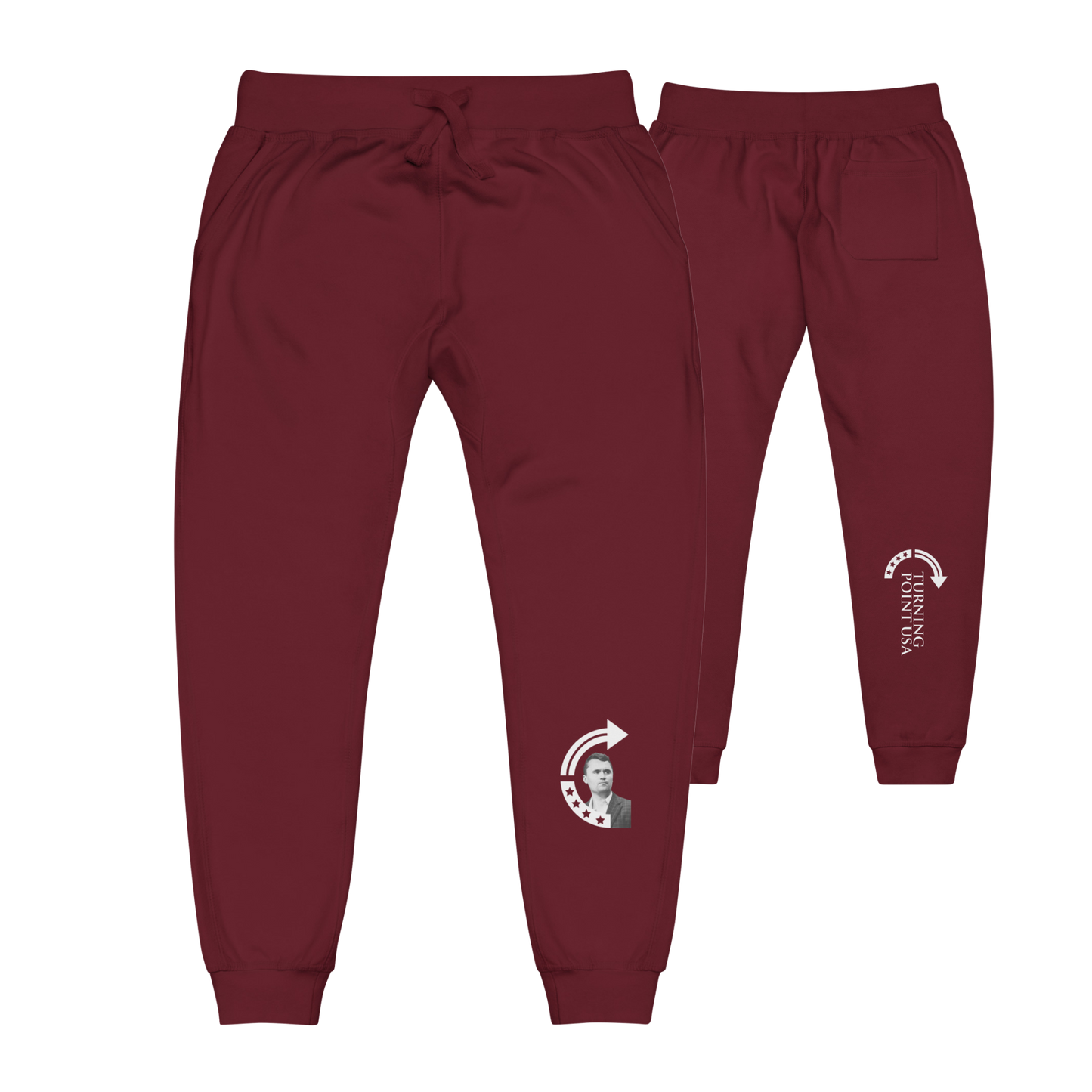 Unisex Sweatpants - Charlie Kirk TPUSA Logo