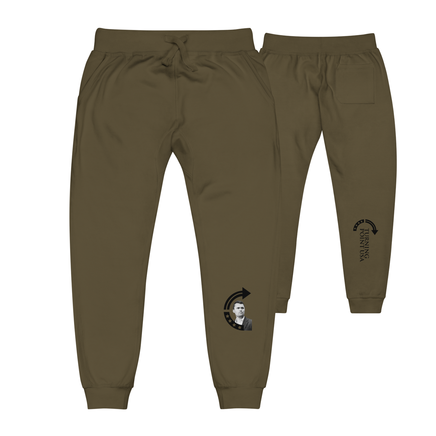 Unisex Sweatpants - Charlie Kirk TPUSA Logo