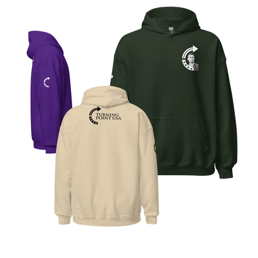 Unisex Hoodie - Charlie Kirk TPUSA Logo