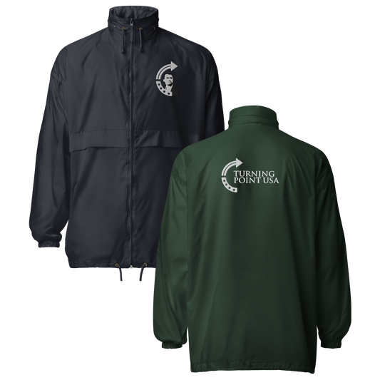 Unisex Windbreaker - Charlie Kirk TPUSA Logo