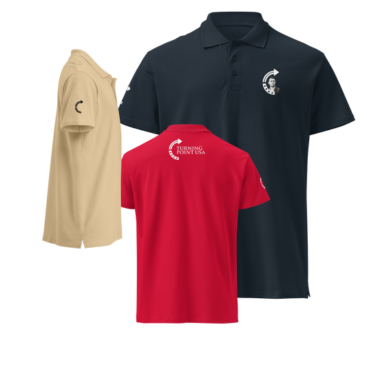 Polo Shirt - Charlie Kirk TPUSA Logo