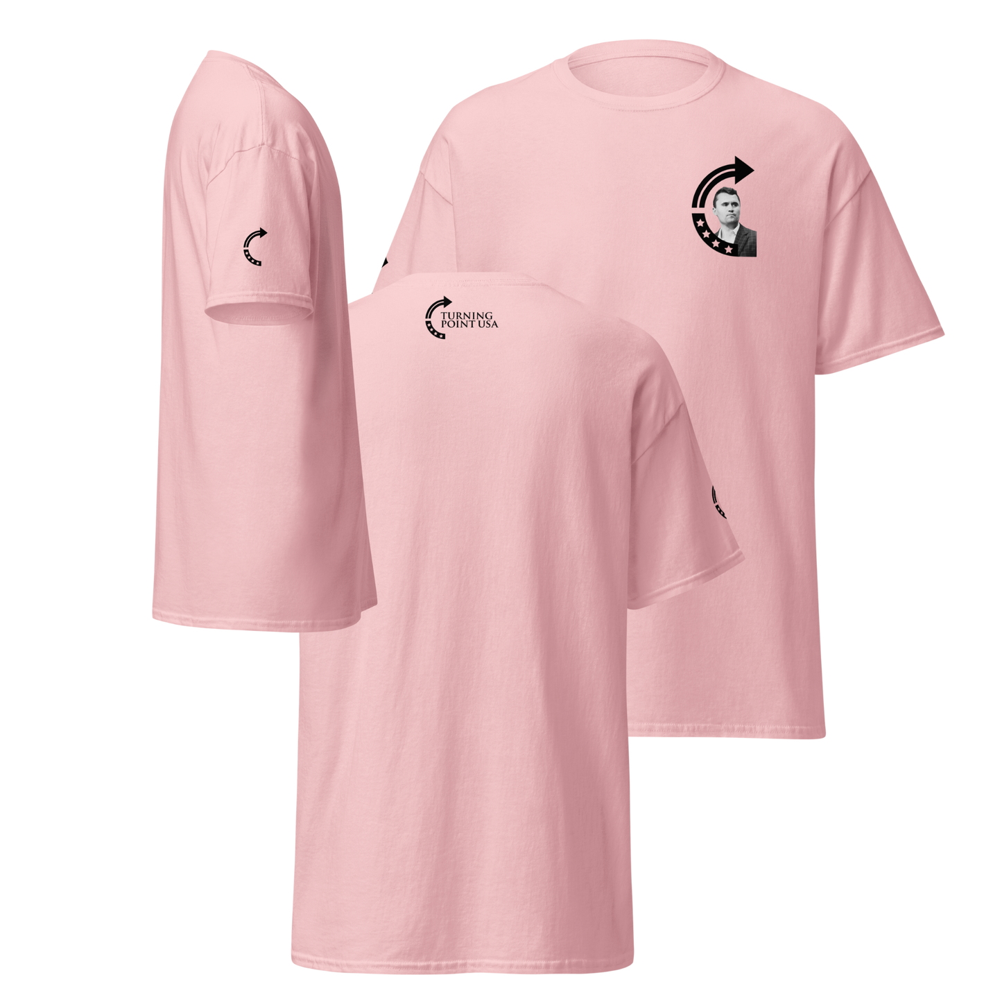 T-Shirt - Charlie Kirk TPUSA Logo