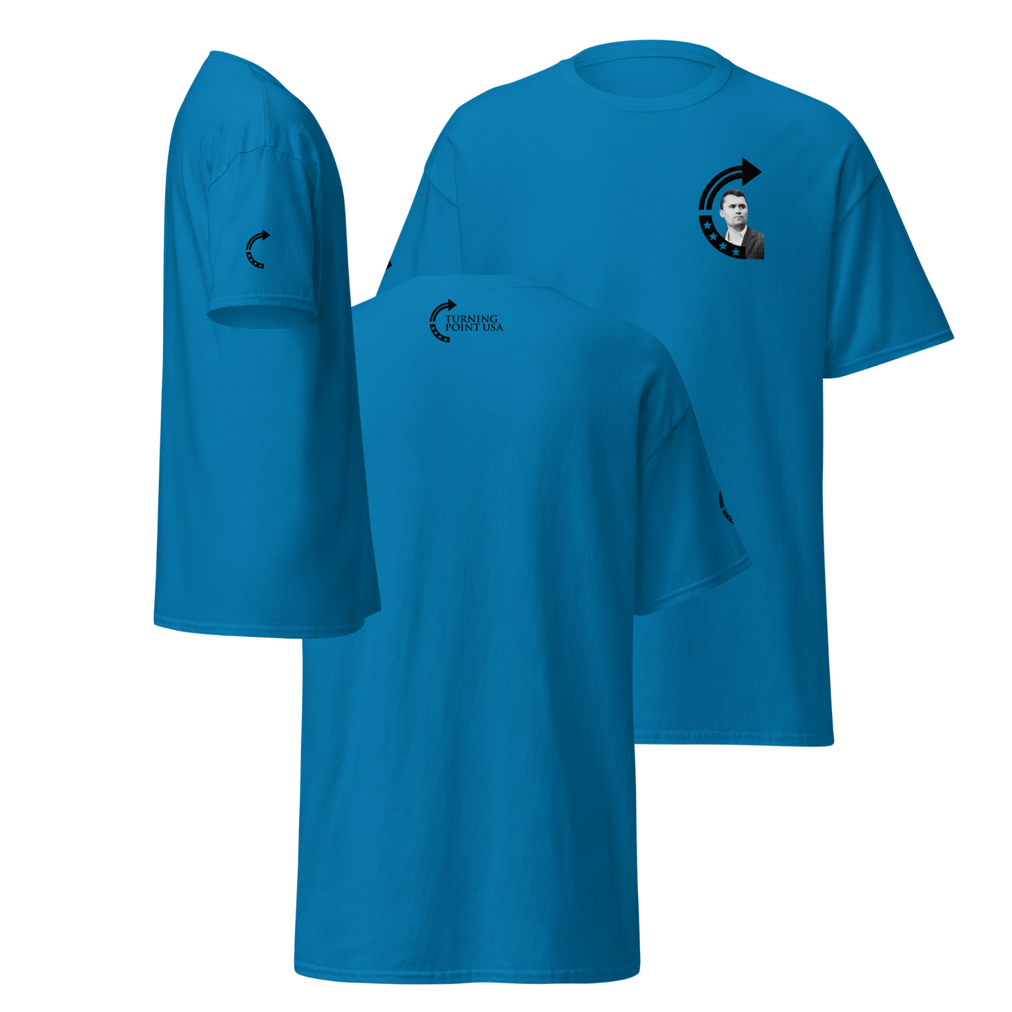 T-Shirt - Charlie Kirk TPUSA Logo