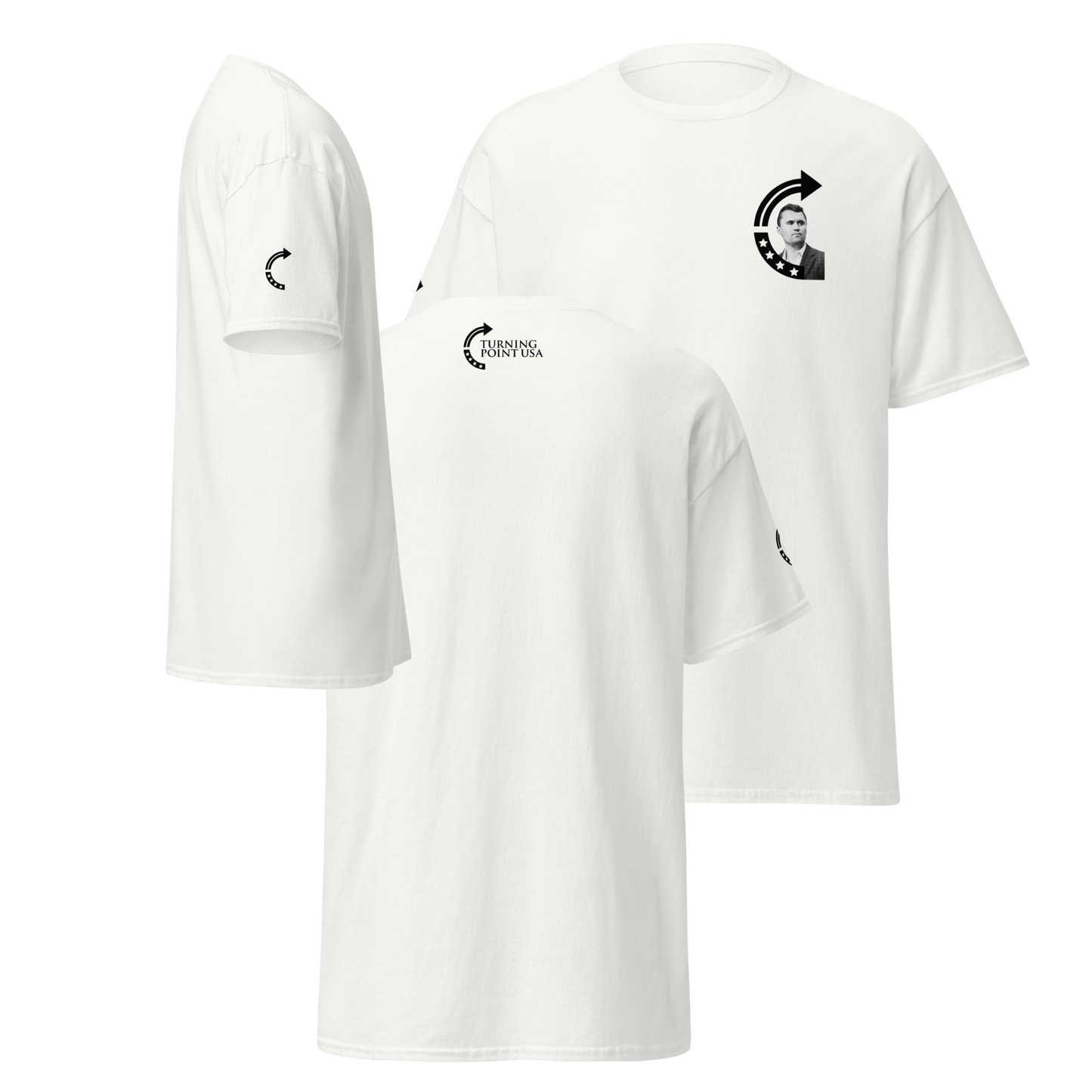 T-Shirt - Charlie Kirk TPUSA Logo