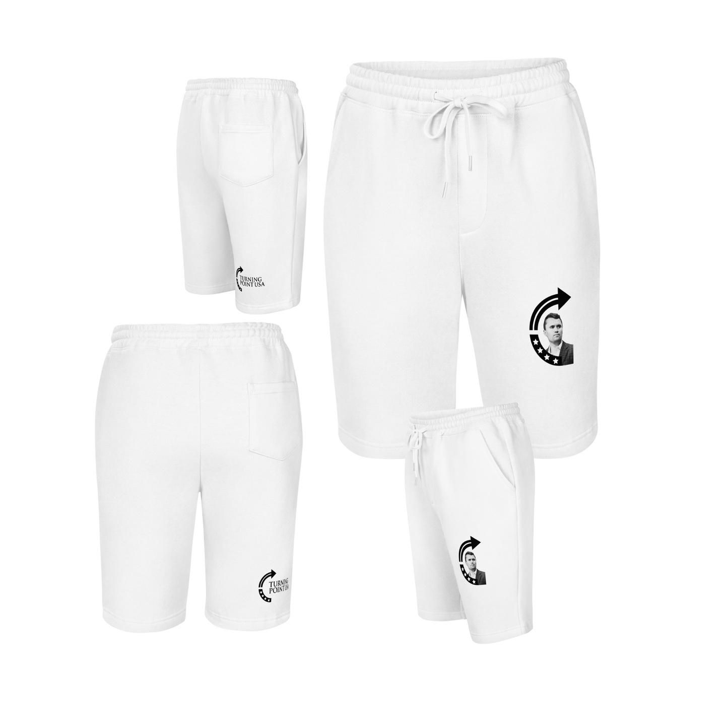 Unisex Shorts - Charlie Kirk TPUSA Logo